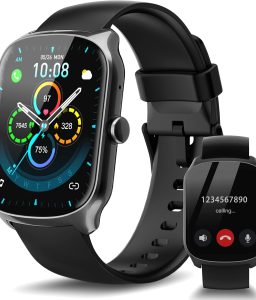 Smart Watch for Men Women, 1.95'' HD Curved Screen Smartwatch(Answer/Make Call), Fitness Tracker with 112 Sport Modes, IP68 Waterproof Fitness Watch with Heart Rate/Sleep Monitor/Pedometer/Calories